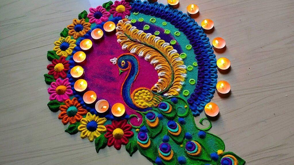 Best rangoli designs for Laxmi pujan. 2 maxresdefault 1 11zon