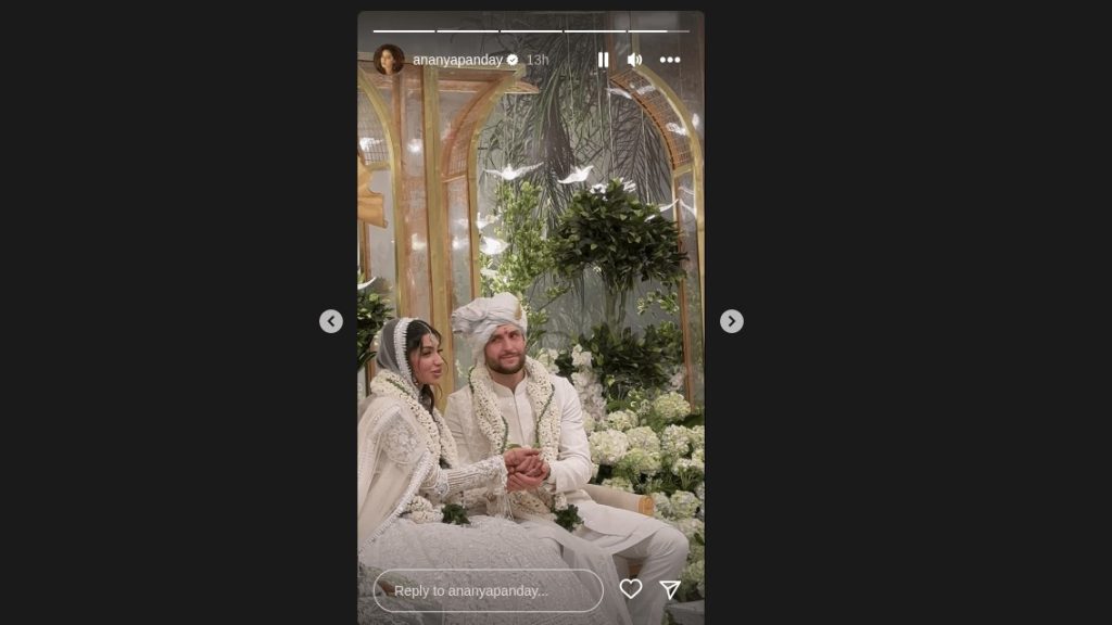 Ananya Panday's cousin Alanna Panday ties the knot with Ivor McCray. 1 Whatsapp Image 2023 03 17 At 10.15.30 Am
